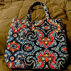 Vera Bradley Blue Paisley Tote